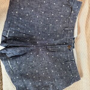 Old Navy Blue Polka Dot Women's Shorts